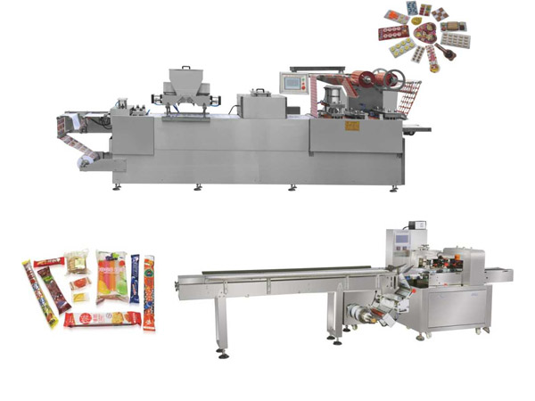 Lollipop packaging machine