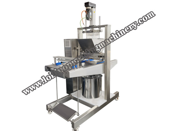 Semi-automatic small scale lollipop making equipment
